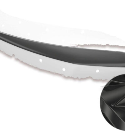 Paupières de phares avants (la paire) pour Hyundai Tucson (TL) toutes carrosseries (depuis 2015) - Fabriqué en ABS glossy (Noir brillant)