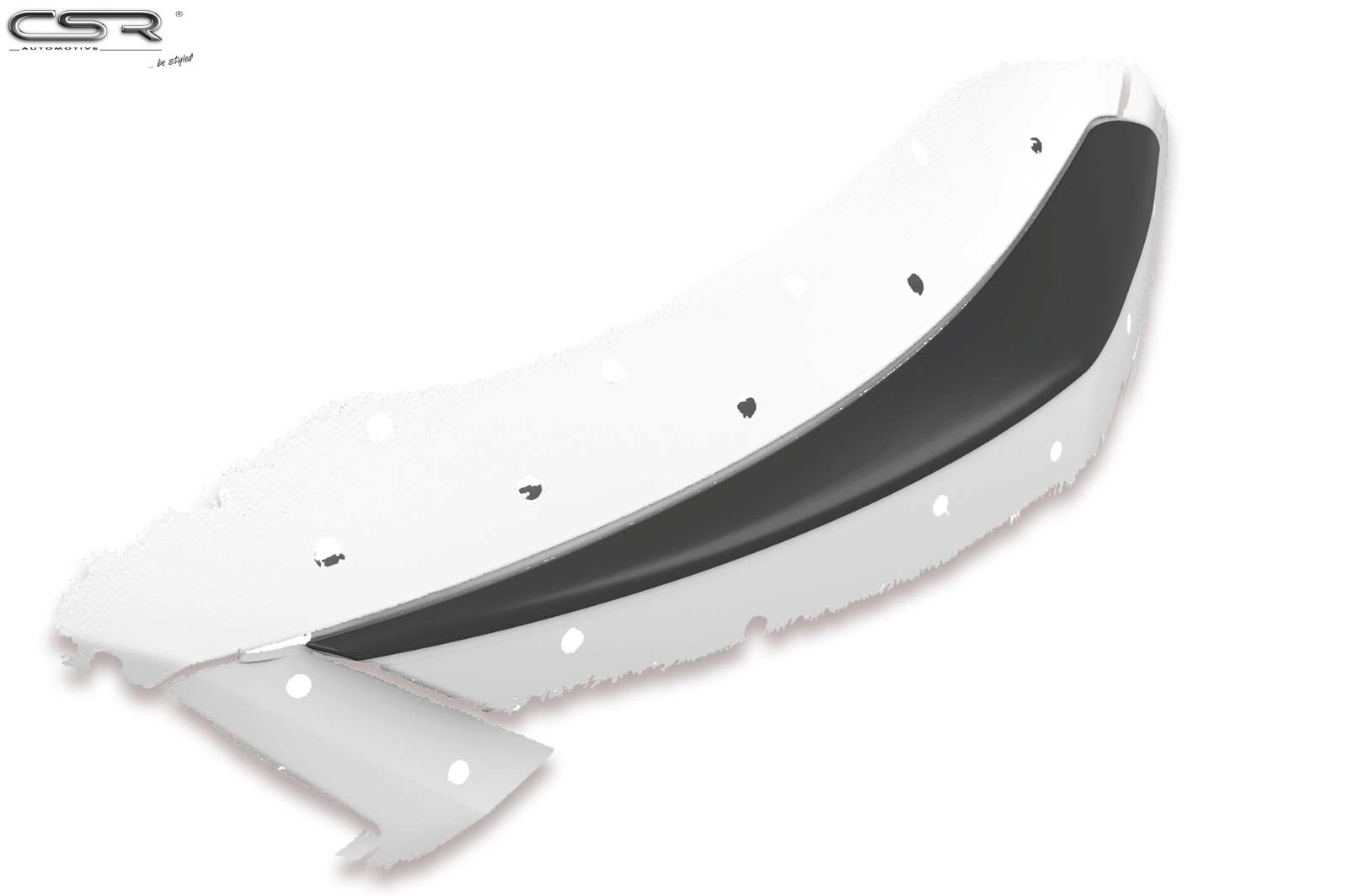 Paupières de phares avants (la paire) pour Hyundai Tucson (TL) toutes carrosseries (depuis 2015) - Fabriqué en ABS glossy (Noir brillant)
