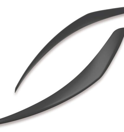 Paupières de phares avants (la paire) pour Hyundai Tucson (TL) toutes carrosseries (depuis 2015) - Fabriqué en ABS glossy (Noir brillant)
