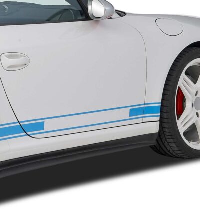 Bas de caisse (la paire) pour Porsche 911 ? 997 Carrera 4 / Carrera 4S / Targa 4 / Targa 4S / Turbo / Turbo S / GT2 / GT2 RS / GT3 RS / Carrera GTS (2004-2012) - Fabriqué en ABS (6 finitions au choix)