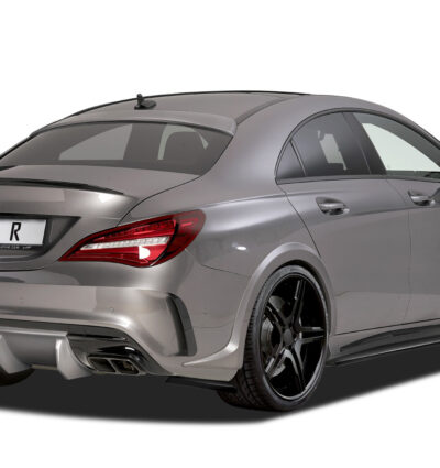 Bas de caisse (la paire) pour Mercedes Benz Classe A (W176) AMG / AMG-Line et AMG Sport (depuis 01/2013) - Fabriqué en ABS (6 finitions au choix)
