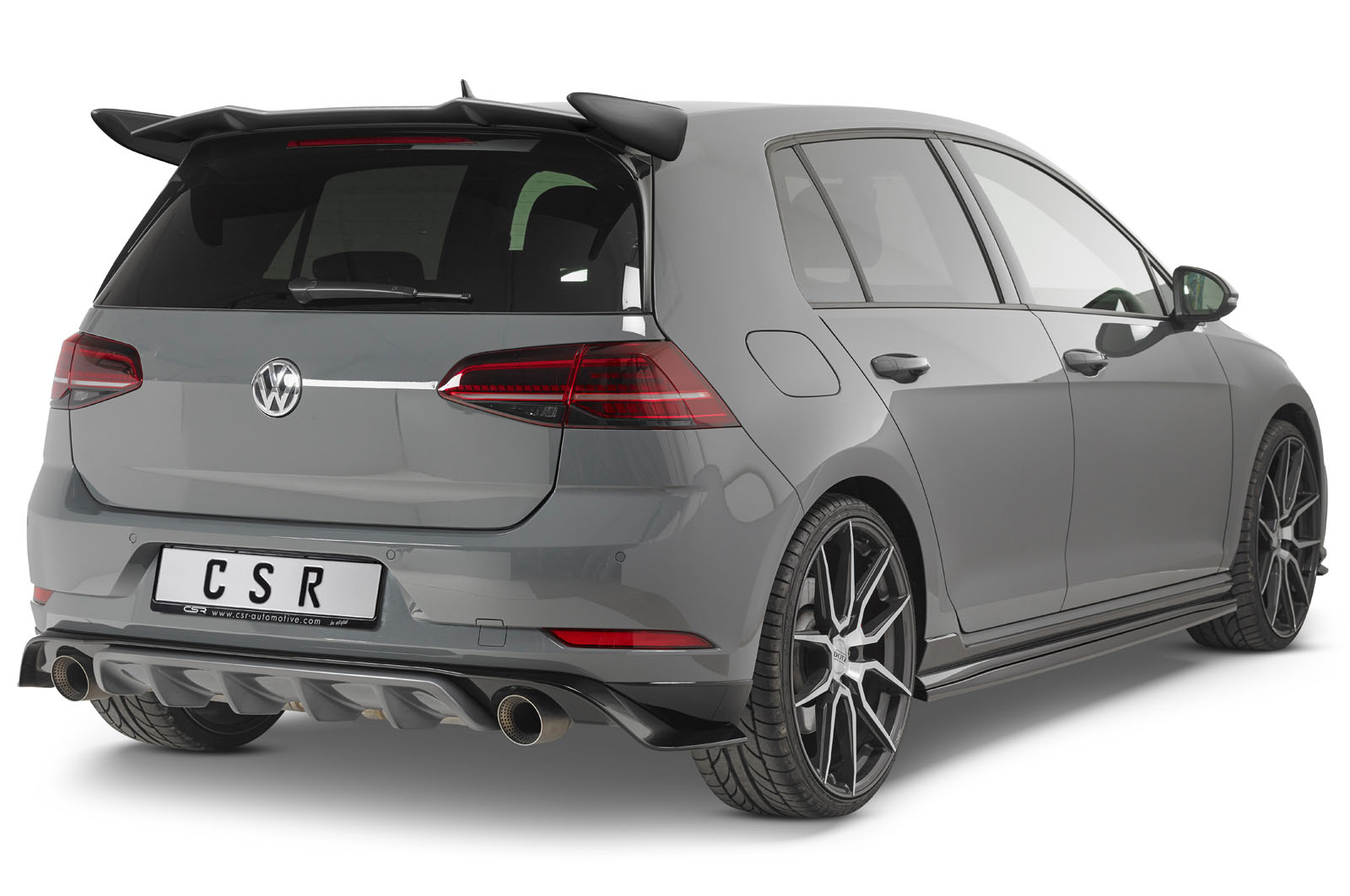 Bas de caisse (la paire) pour VW Golf VII GTI TCR (depuis 2019) - Fabriqué en ABS (6 finitions au choix)