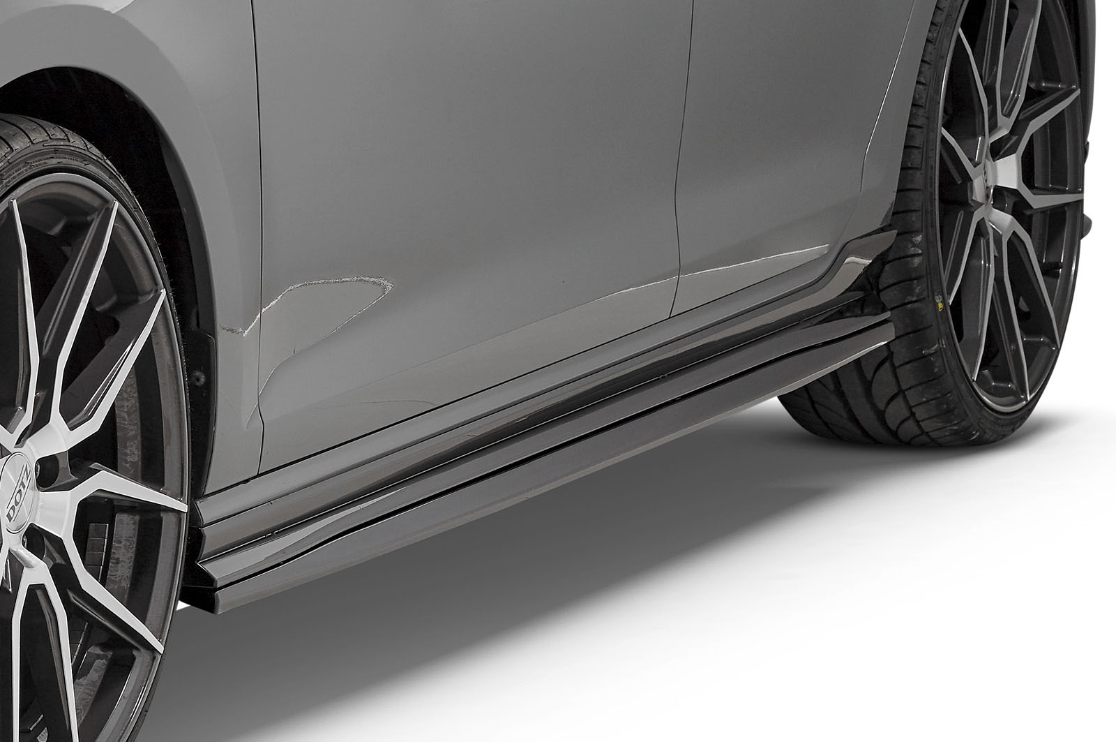 Bas de caisse (la paire) pour VW Golf VII GTI TCR (depuis 2019) - Fabriqué en ABS (6 finitions au choix)