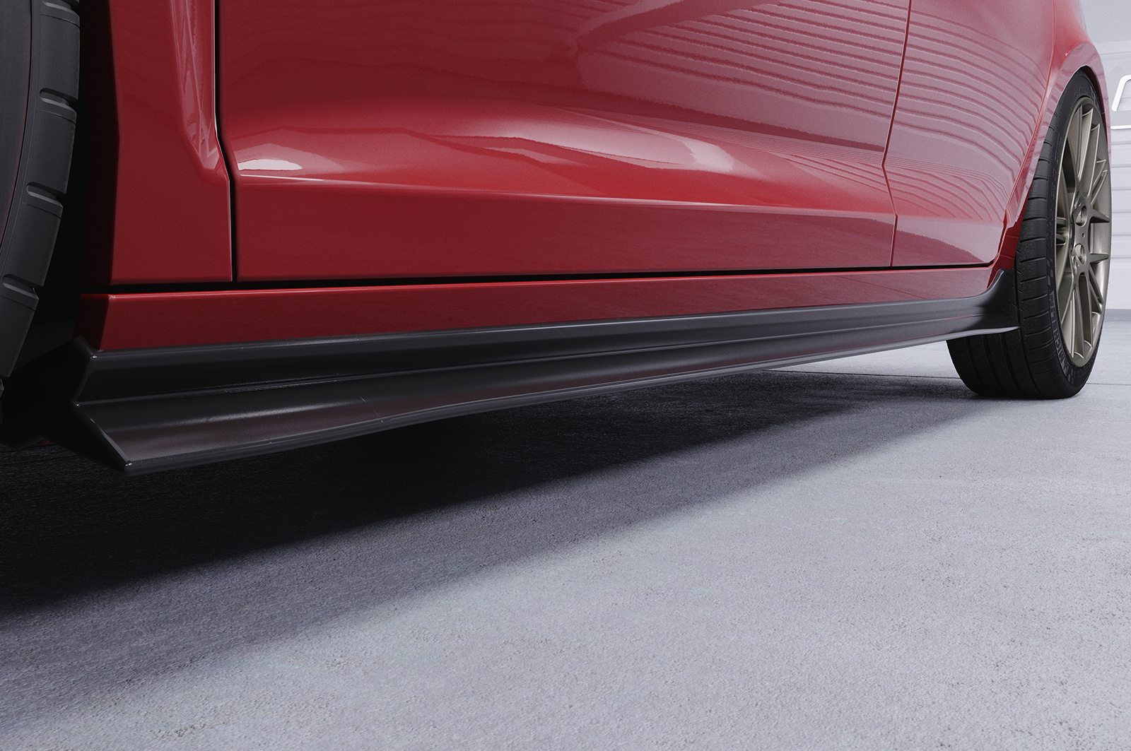 Bas de caisse (la paire) pour VW Golf 6 toutes carrosseries (2008-2012) - Fabriqué en ABS (6 finitions au choix)
