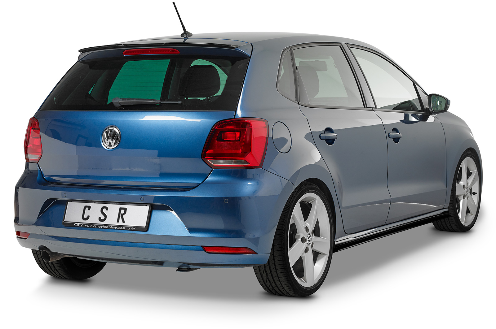 Bas de caisse (la paire) pour VW Polo 5 (Typ 6R / 6C) toutes carrosseries (2009-2017) - Fabriqué en ABS (6 finitions au choix)