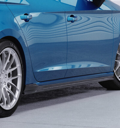 Bas de caisse (la paire) pour Seat Leon 3 (5F) ST et 5 portes (2012-2020) - Fabriqué en ABS (6 finitions au choix)