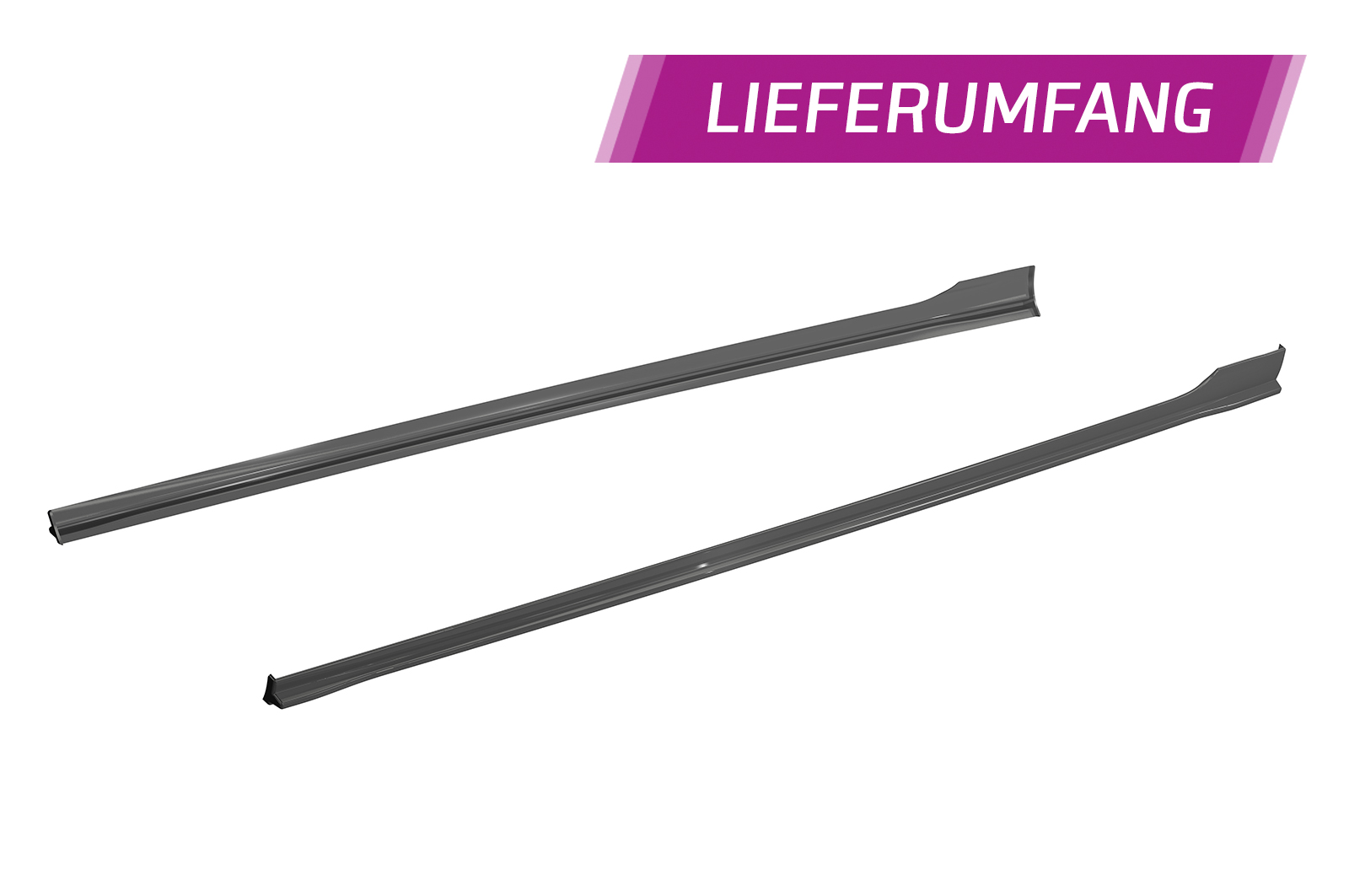 Bas de caisse (la paire) pour Seat Leon 3 (5F) ST et 5 portes (2012-2020) - Fabriqué en ABS (6 finitions au choix)
