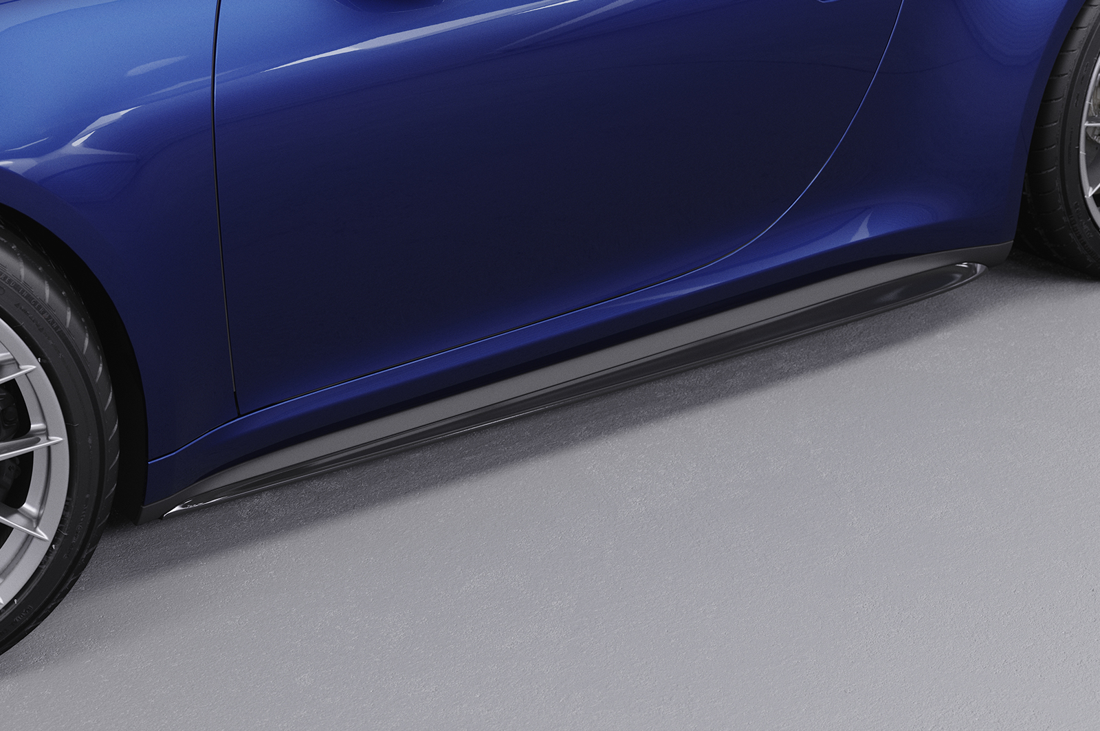 Bas de caisse (la paire) pour Porsche 911 / 992 toutes carrosseries avec bas de caisse SportDesign (depuis 2019) - Fabriqué en ABS (6 finitions au choix)
