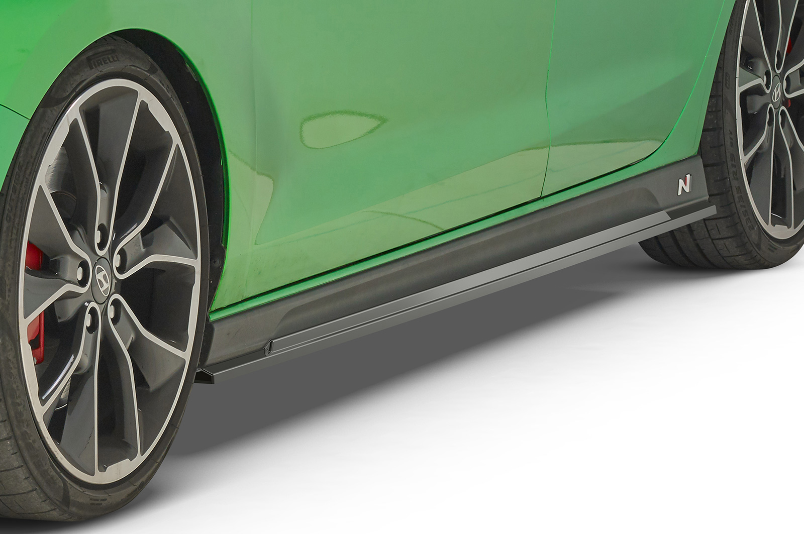 Bas de caisse (la paire) pour Hyundai I30 N (PD) toutes carrosseries (depuis 2017) - Fabriqué en ABS (6 finitions au choix)