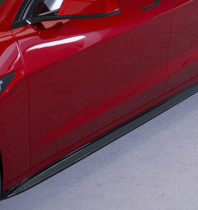 Bas de caisse (la paire) pour Tesla Model 3 toutes carrosseries (depuis 2017) - Fabriqué en ABS (6 finitions au choix)