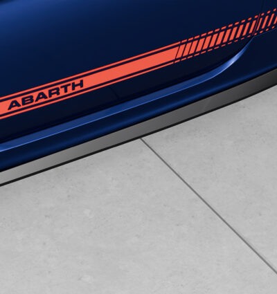 Bas de caisse (la paire) pour Fiat Abarth 595 toutes carrosseries (depuis 08/2012) - Fabriqué en ABS (6 finitions au choix)
