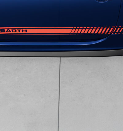 Bas de caisse (la paire) pour Fiat Abarth 595 toutes carrosseries (depuis 08/2012) - Fabriqué en ABS (6 finitions au choix)