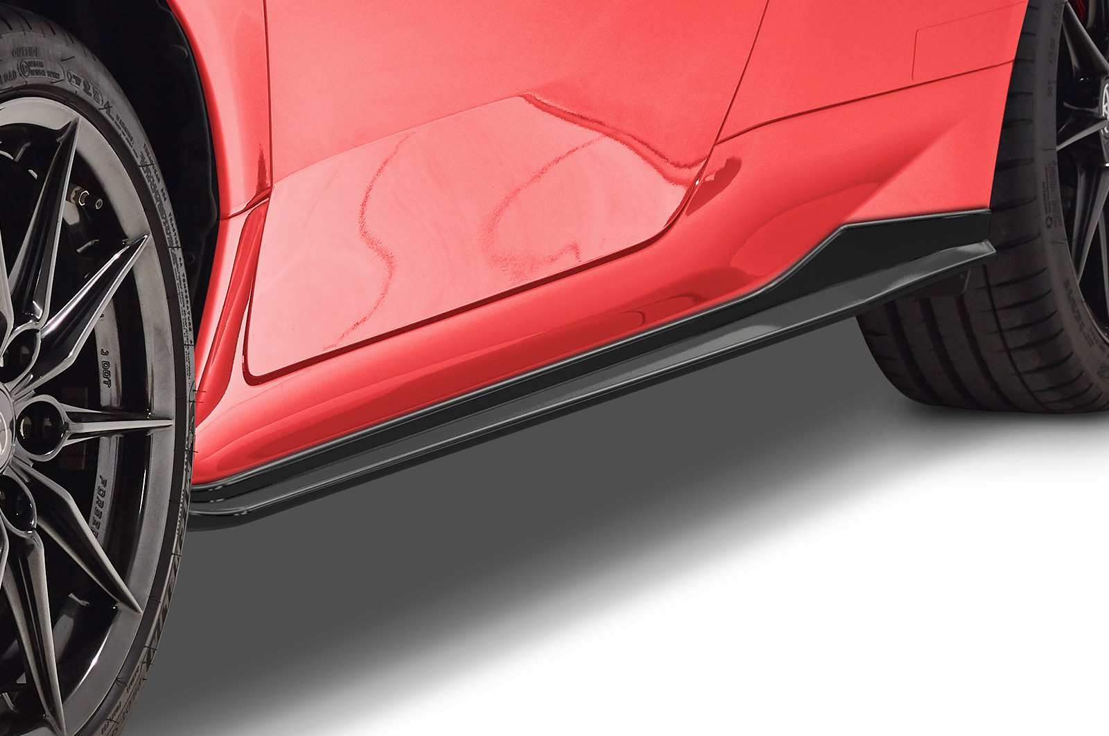 Bas de caisse (la paire) pour Toyota GR Yaris (XP21) toutes carrosseries (depuis 2020) - Fabriqué en ABS (6 finitions au choix)