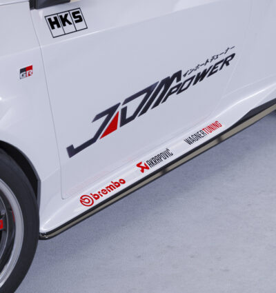 Bas de caisse (la paire) pour Toyota GR Yaris (XP21) toutes carrosseries (depuis 2020) - Fabriqué en ABS (6 finitions au choix)