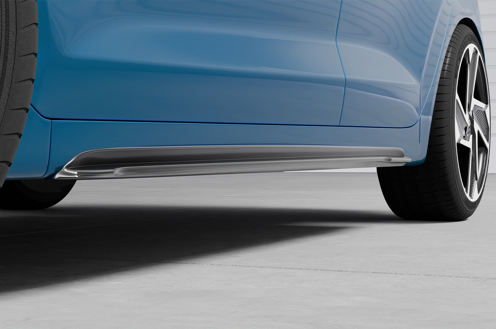 Bas de caisse (la paire) pour Hyundai I10 (3. Generation) toutes carrosseries (depuis 2019) - Fabriqué en ABS (6 finitions au choix)
