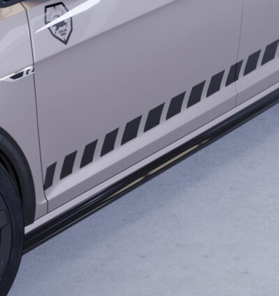 Bas de caisse (la paire) pour VW Golf 7 R / R-Line (facelift) (2017-2021) - Fabriqué en ABS (6 finitions au choix)