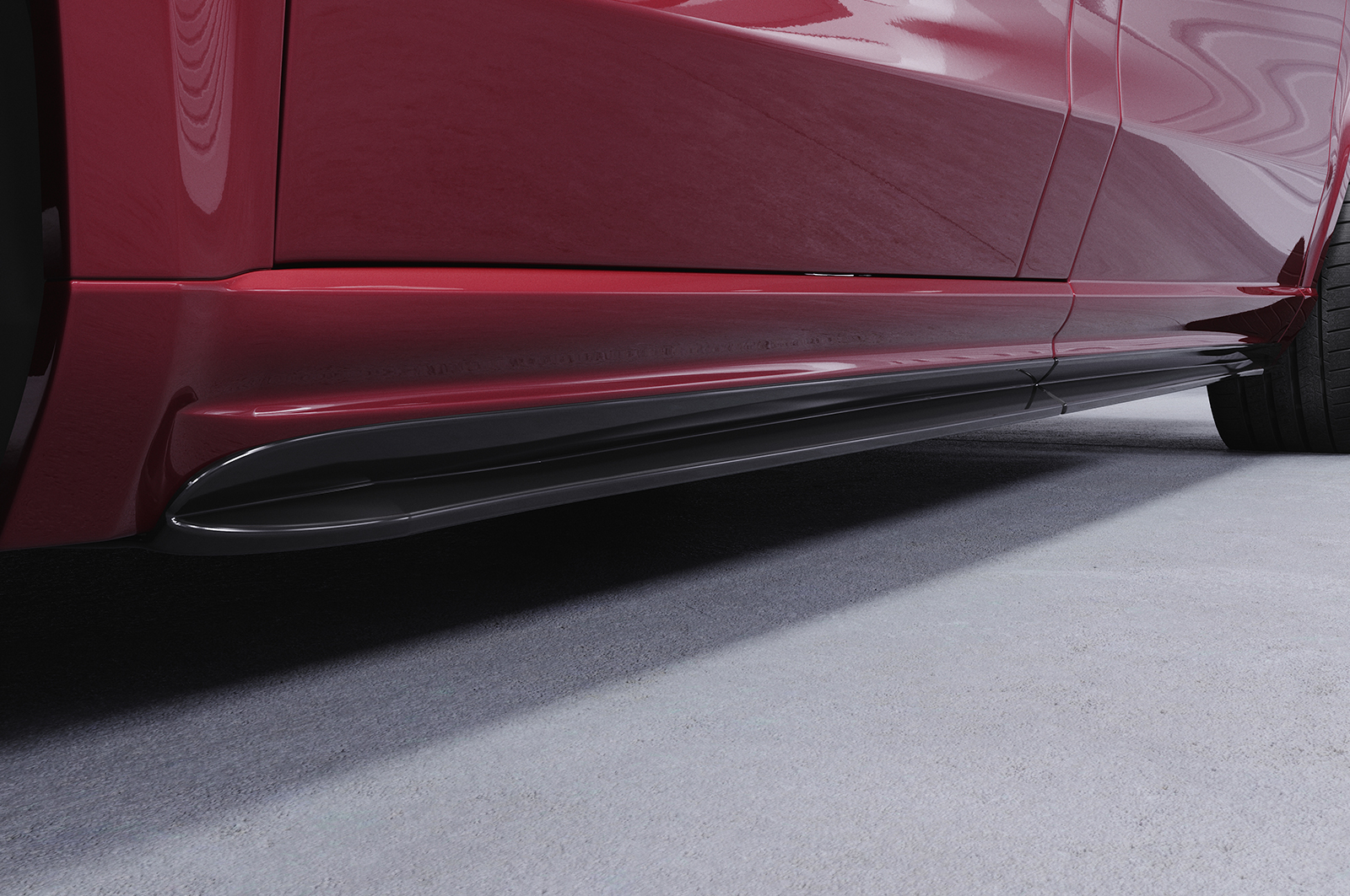 Bas de caisse (la paire) pour Mercedes Benz Classe V 447 AMG-Line (depuis 2019) - Fabriqué en ABS (6 finitions au choix)
