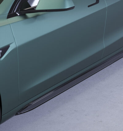 Bas de caisse (la paire) pour Tesla Model 3 toutes carrosseries (depuis 2017) - Fabriqué en ABS (6 finitions au choix)