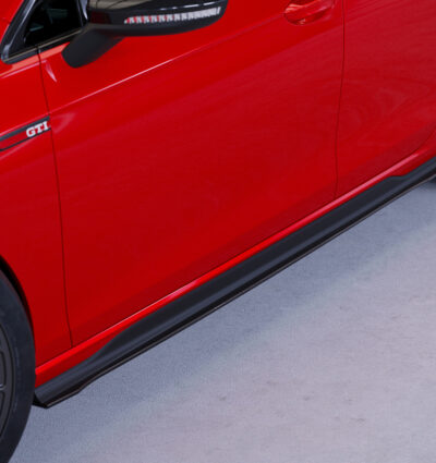 Bas de caisse (la paire) pour VW Golf 8 (Typ CD) GTI / GTI Clubsport / GTD / GTE (depuis 12/2019) - Fabriqué en ABS 10mm (à peindre ou polir)