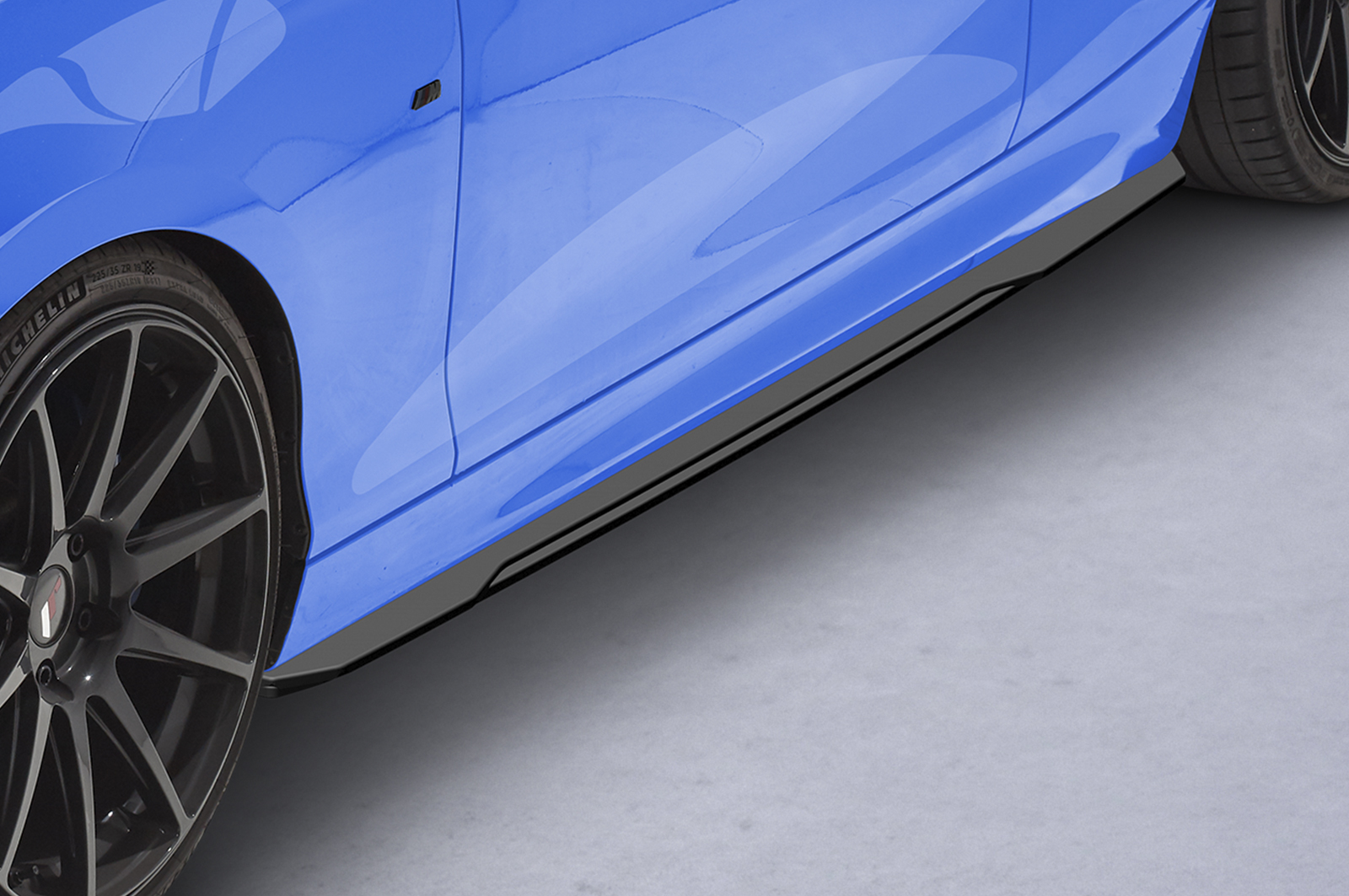 Bas de caisse (la paire) pour BMW Série 2 F22 / F23 coupé et cabriolet avec Pack M (11/2013-07/2021) - Fabriqué en ABS 10mm (à peindre ou polir)