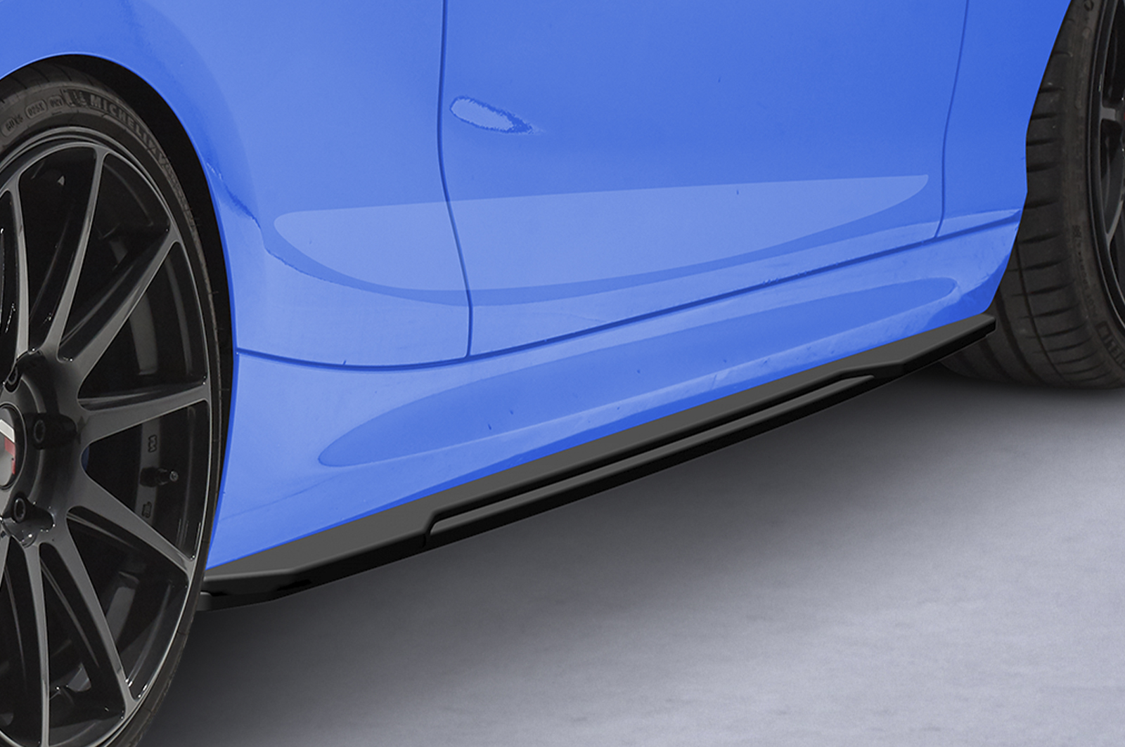 Bas de caisse (la paire) pour BMW Série 2 F22 / F23 coupé et cabriolet avec Pack M (11/2013-07/2021) - Fabriqué en ABS 10mm (à peindre ou polir)