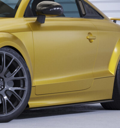 Bas de caisse (la paire) pour Audi TT (8J) RS (2009-2015) - Fabriqué en ABS 10mm (à peindre ou polir)