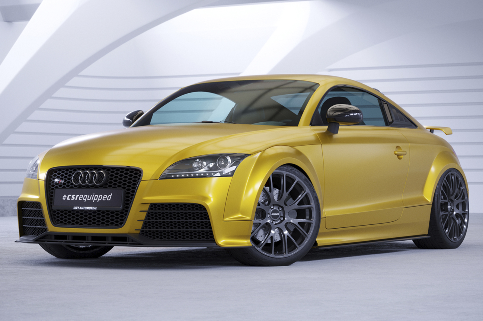 Bas de caisse (la paire) pour Audi TT (8J) RS (2009-2015) - Fabriqué en ABS 10mm (à peindre ou polir)