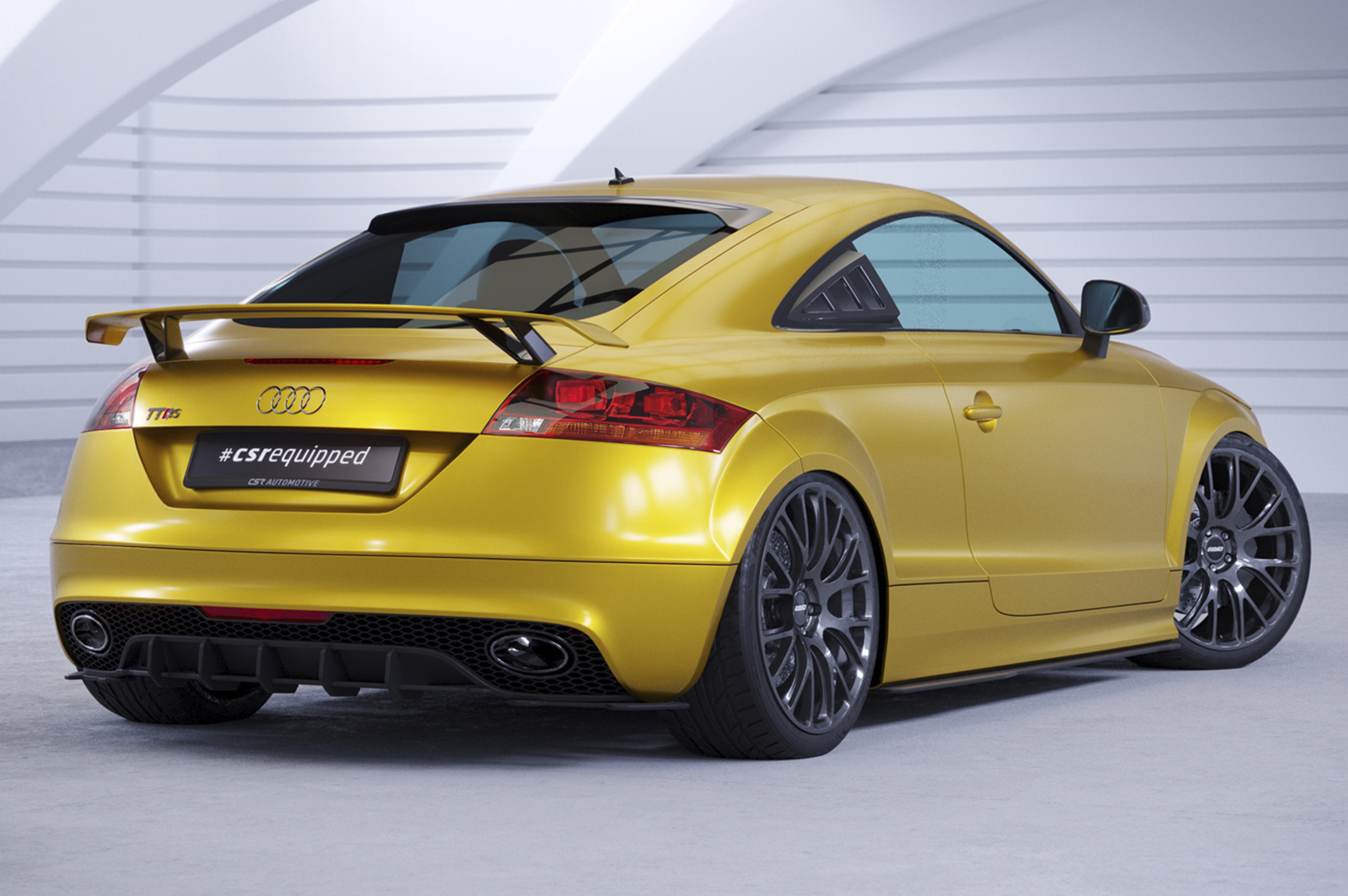 Bas de caisse (la paire) pour Audi TT (8J) RS (2009-2015) - Fabriqué en ABS 10mm (à peindre ou polir)