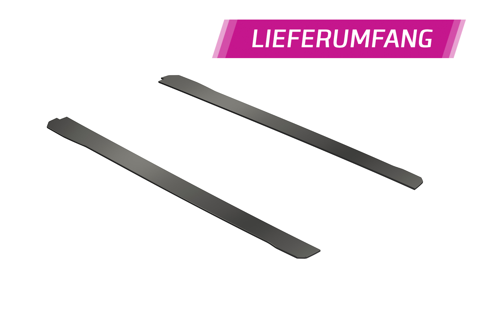 Bas de caisse (la paire) pour Hyundai I30 (PD) N / N Performance / Fastback N (depuis 2017) - Fabriqué en ABS 10mm (à peindre ou polir)