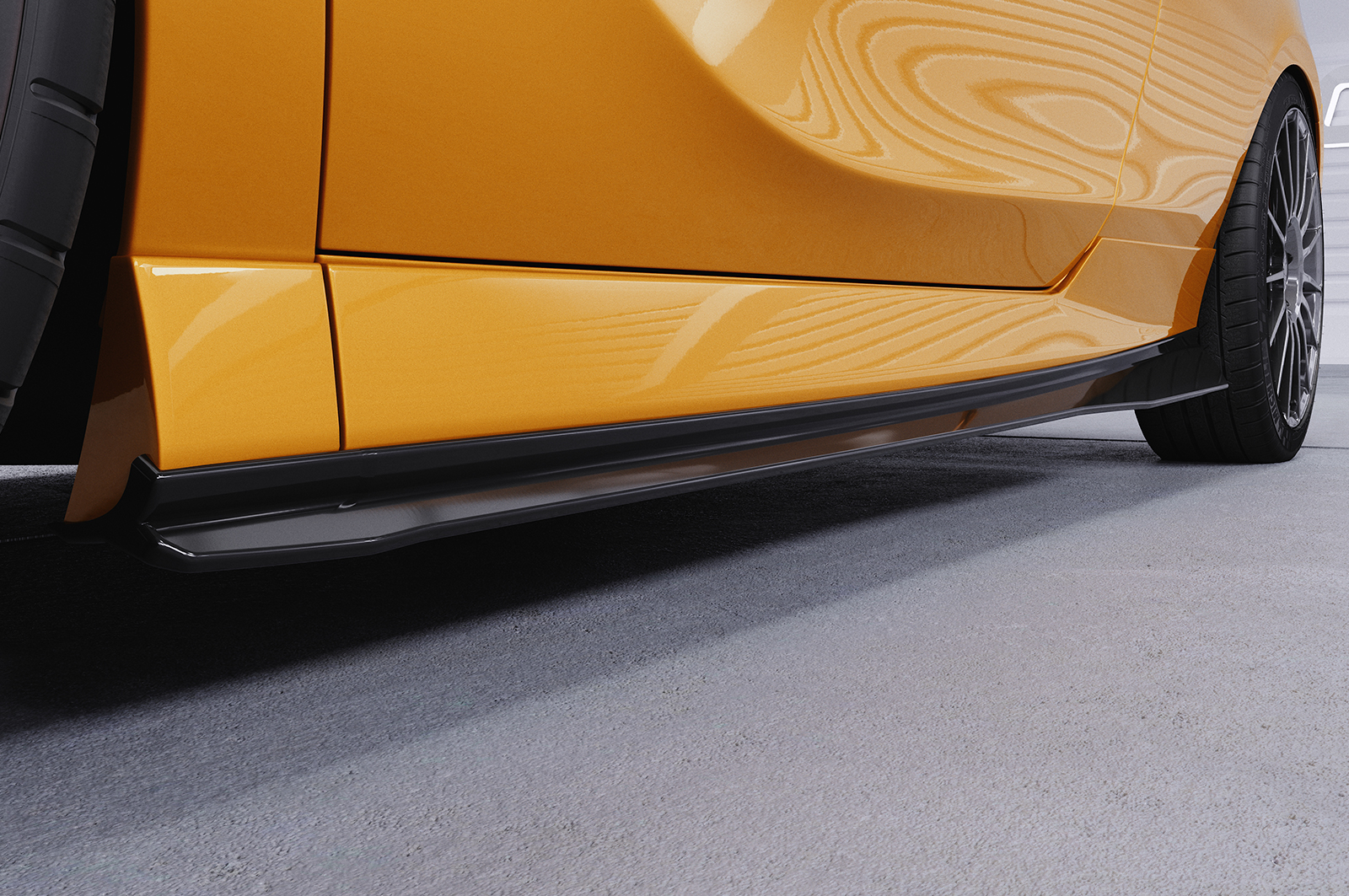 Bas de caisse (la paire) pour Opel Corsa E OPC (3 portes) (03/2015-05/2018) - Fabriqué en ABS (6 finitions au choix)