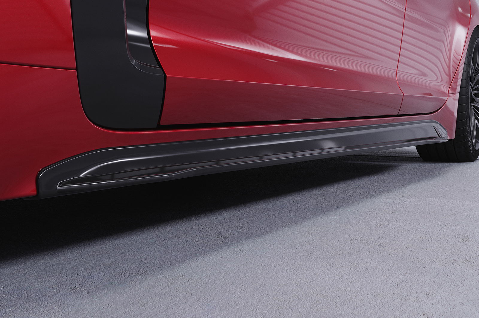 Bas de caisse (la paire) pour Kia Stinger GT toutes carrosseries (depuis 2017) - Fabriqué en ABS (6 finitions au choix)