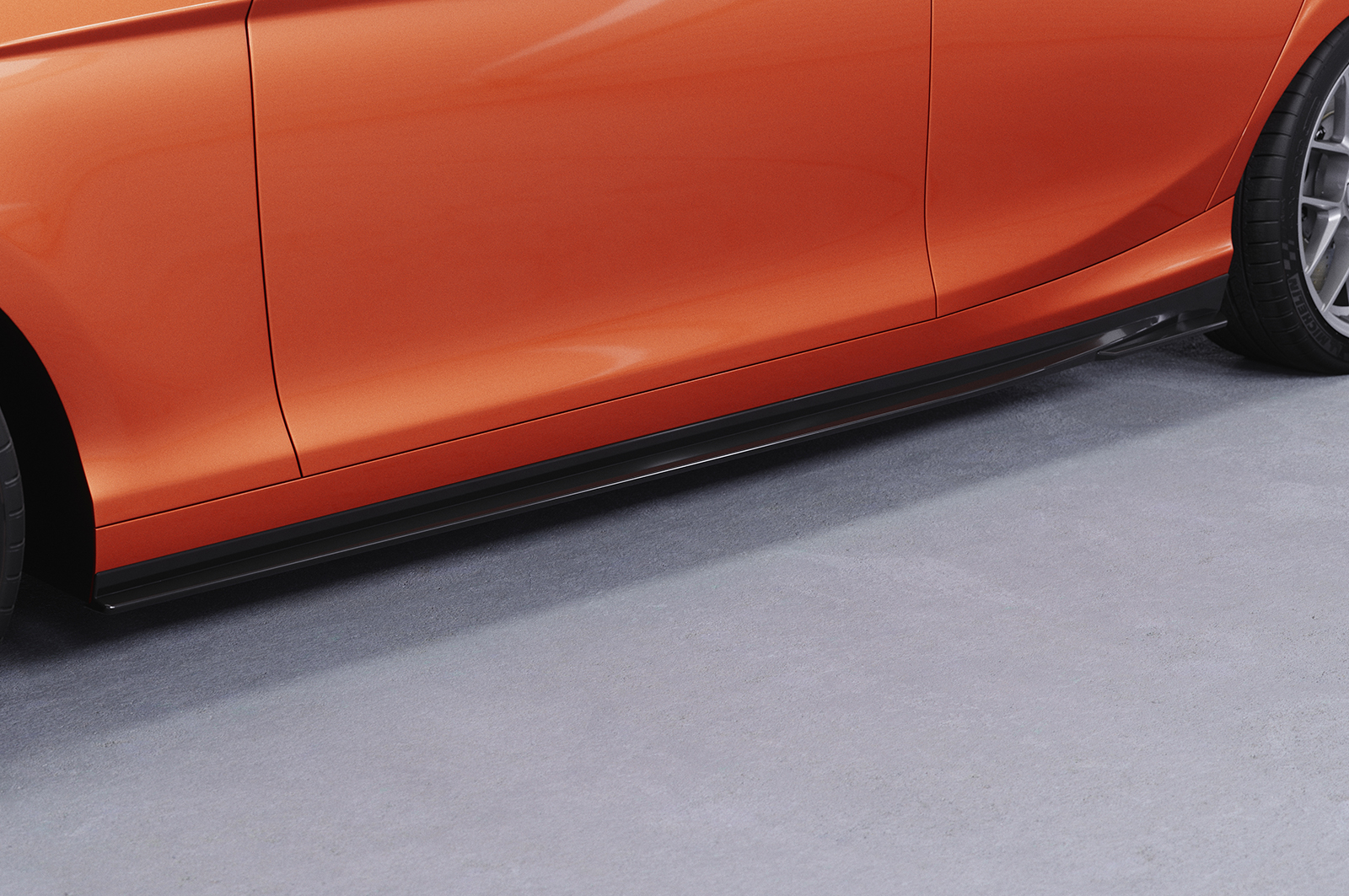 Bas de caisse (la paire) pour BMW Série 1 F20 / F21 finition de base (2011-2019) - Fabriqué en ABS (6 finitions au choix)