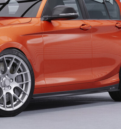 Bas de caisse (la paire) pour BMW Série 1 F20 / F21 finition de base (2011-2019) - Fabriqué en ABS (6 finitions au choix)