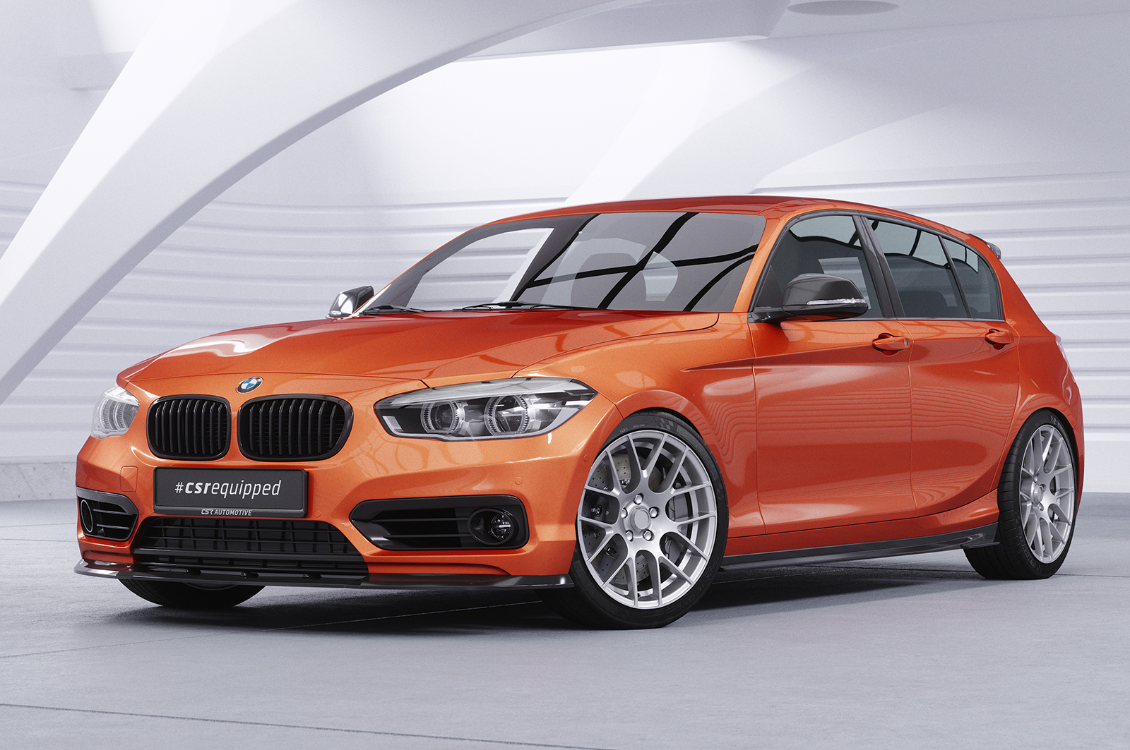 Bas de caisse (la paire) pour BMW Série 1 F20 / F21 finition de base (2011-2019) - Fabriqué en ABS (6 finitions au choix)
