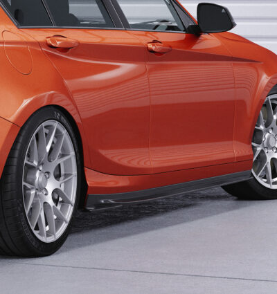 Bas de caisse (la paire) pour BMW Série 1 F20 / F21 finition de base (2011-2019) - Fabriqué en ABS (6 finitions au choix)