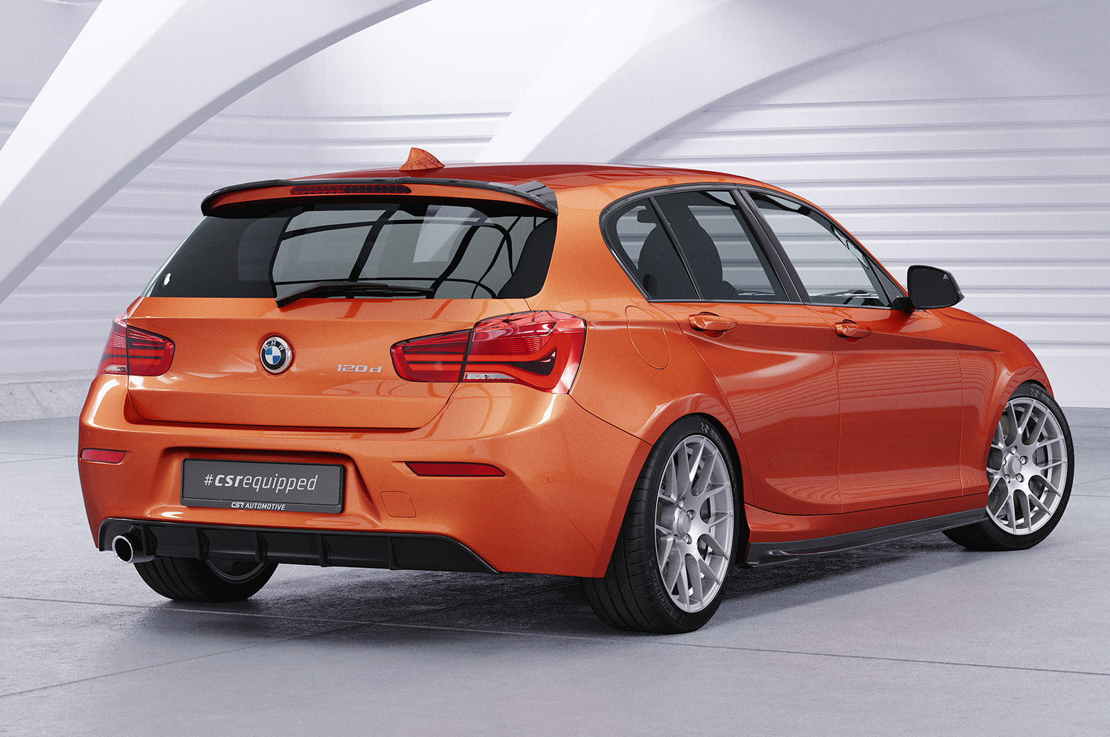 Bas de caisse (la paire) pour BMW Série 1 F20 / F21 finition de base (2011-2019) - Fabriqué en ABS (6 finitions au choix)