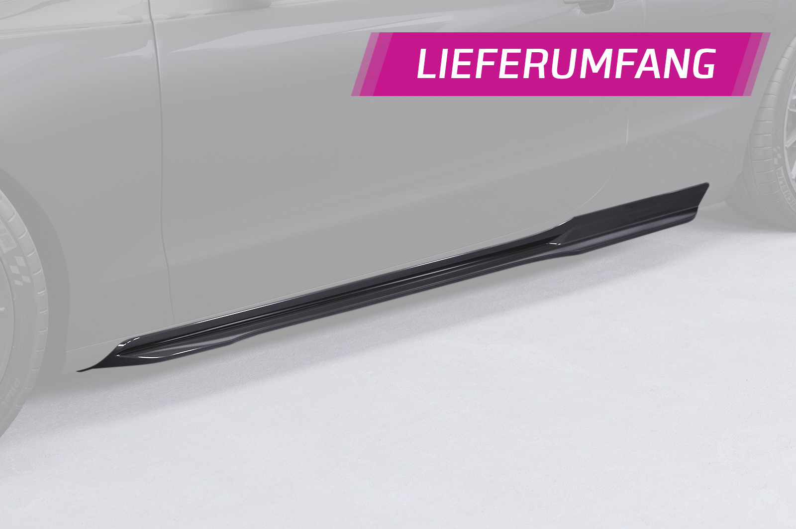 Bas de caisse (la paire) pour Audi A5 8T coupé et cabriolet (2007-2016) - Fabriqué en ABS (6 finitions au choix)