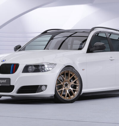 Bas de caisse (la paire) pour BMW Série 3 E90 / E91 berline et break (facelift) (2008-2012) - Fabriqué en ABS (6 finitions au choix)