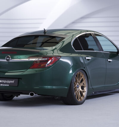 Bas de caisse (la paire) pour Opel Insignia A toutes carrosseries (2008-2017) - Fabriqué en ABS (6 finitions au choix)