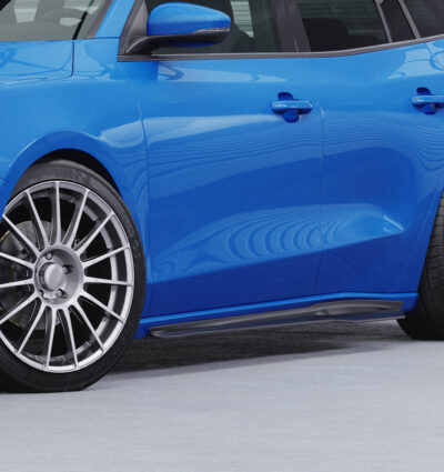 Bas de caisse (la paire) pour Ford Focus MK4 break ST et break ST-Line (depuis 2018) - Fabriqué en ABS (6 finitions au choix)
