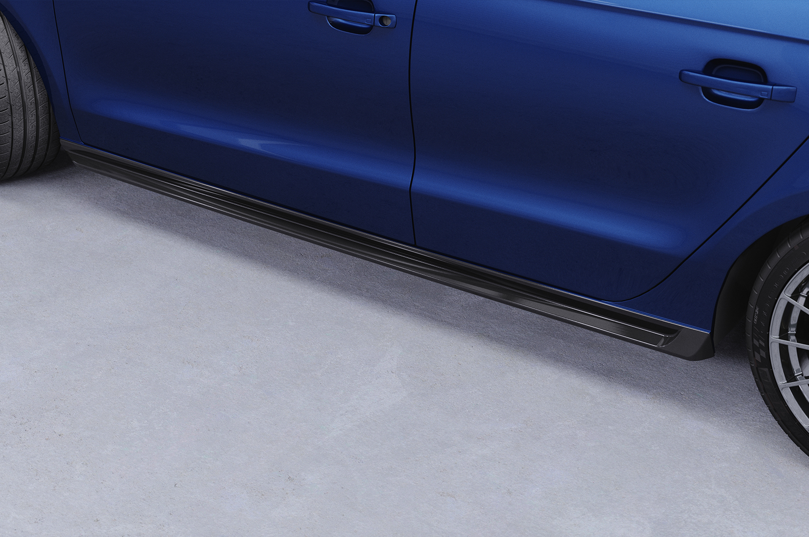 Bas de caisse (la paire) pour Audi A1 8X toutes carrosseries (2010-2018) - Fabriqué en ABS (6 finitions au choix)