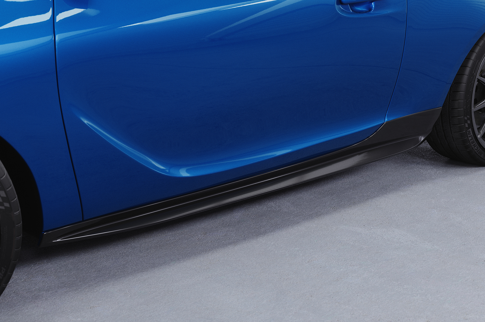 Bas de caisse (la paire) pour Opel Adam toutes carrosseries (11/2012-05/2019) - Fabriqué en ABS (6 finitions au choix)