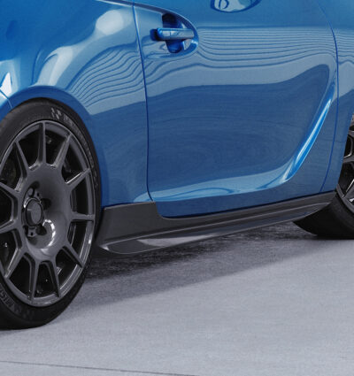 Bas de caisse (la paire) pour Opel Adam toutes carrosseries (11/2012-05/2019) - Fabriqué en ABS (6 finitions au choix)