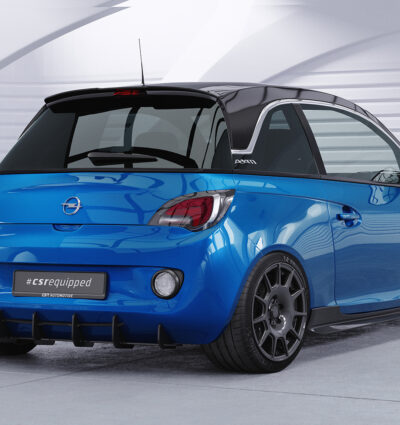 Bas de caisse (la paire) pour Opel Adam toutes carrosseries (11/2012-05/2019) - Fabriqué en ABS (6 finitions au choix)