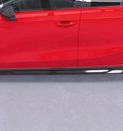 Bas de caisse (la paire) pour Audi A3 (8Y) / S3 (8Y) berline / Sportback / S-Line / S3 (depuis 2020) - Fabriqué en ABS (6 finitions au choix)