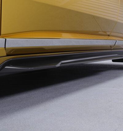 Bas de caisse (la paire) pour VW Arteon (Typ 3H) toutes carrosseries (auch R-Line et R) (depuis 2017) - Fabriqué en ABS (6 finitions au choix)