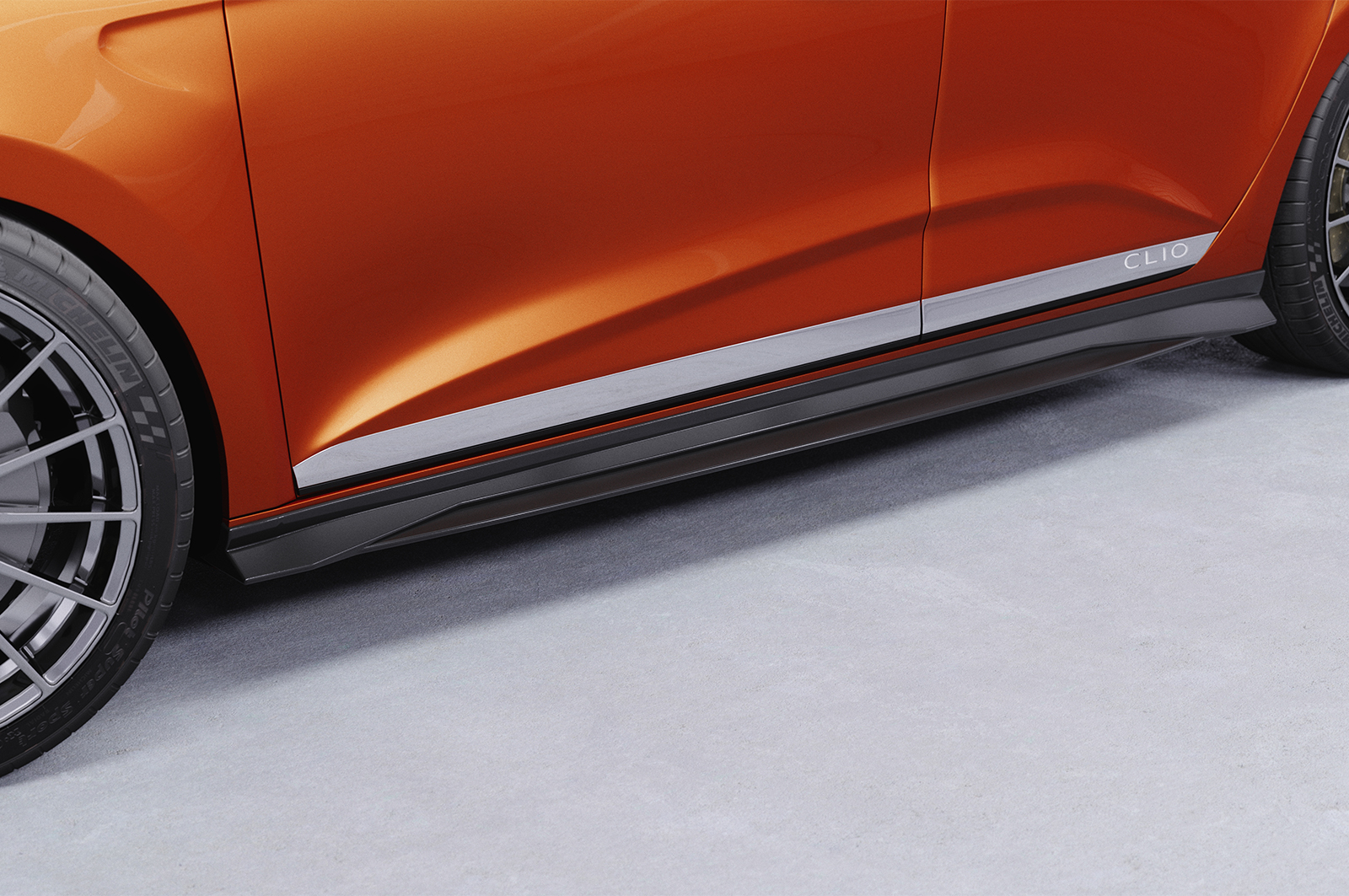 Bas de caisse (la paire) pour Renault Clio 5 toutes carrosseries (depuis 2019) - Fabriqué en ABS (6 finitions au choix)