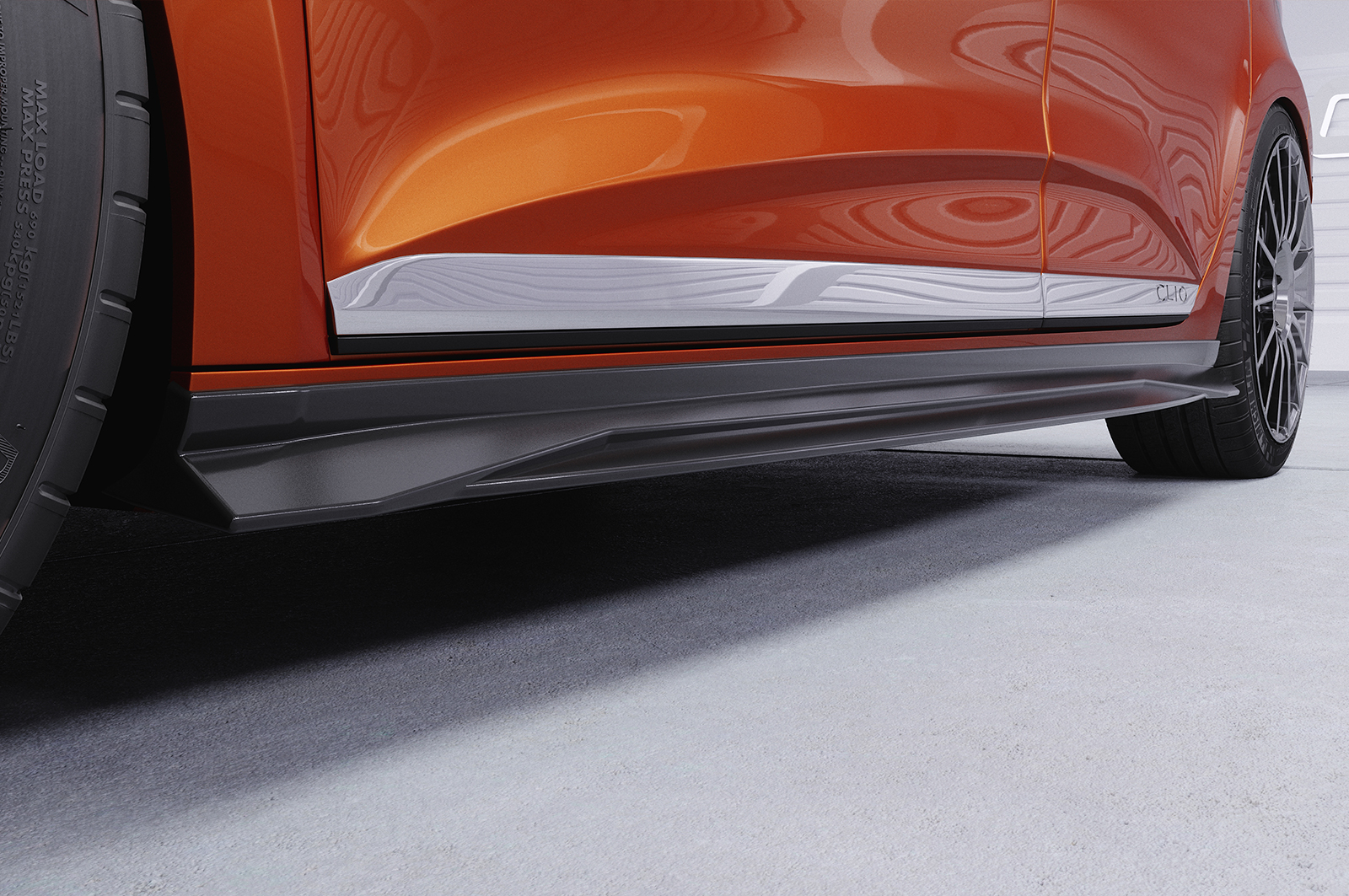Bas de caisse (la paire) pour Renault Clio 5 toutes carrosseries (depuis 2019) - Fabriqué en ABS (6 finitions au choix)