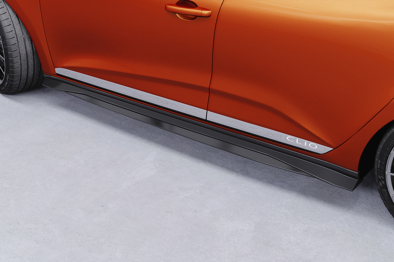 Bas de caisse (la paire) pour Renault Clio 5 toutes carrosseries (depuis 2019) - Fabriqué en ABS (6 finitions au choix)