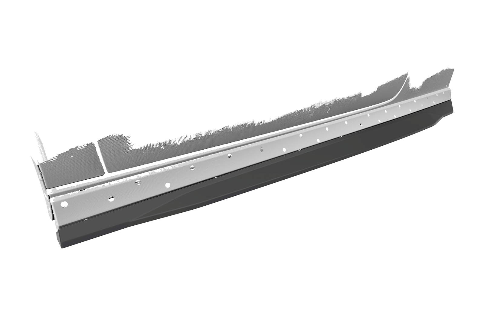 Bas de caisse (la paire) pour Audi A3 8V cabriolet S-Line (2014-2020) - Fabriqué en ABS (6 finitions au choix)